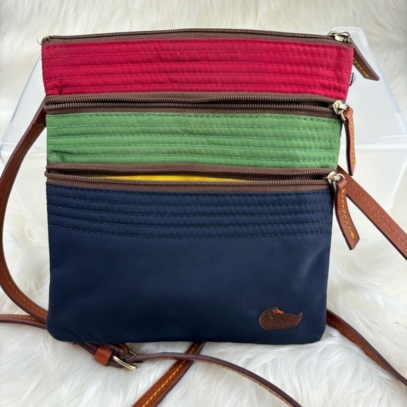 DOONEY & BOURKE MULTI COLOR CROSSBODY BAG - Picture 7 of 13